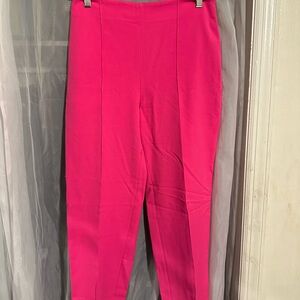 Zara Pink Ankle Cropped Pants